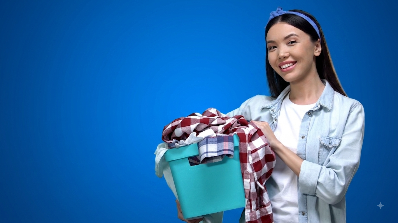 Laundry Helper Blue